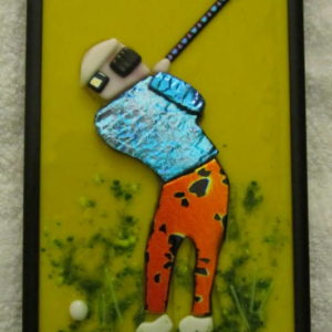 Golfer Getting Ready