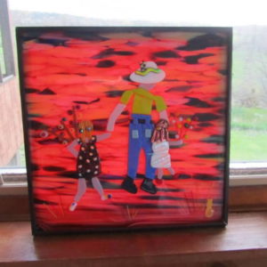 A father and his two girls