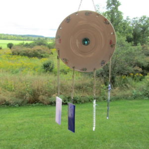 Ceramic Plate Wind Chime