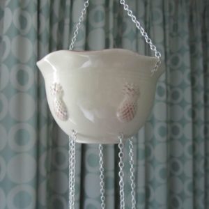 Welcoming Pineapples Ceramic Wind Chime