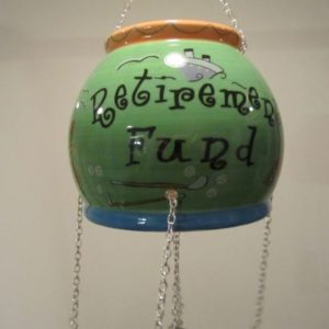 Retirement Fund Wind Chime