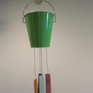 Green Sand Pail Wind Chime