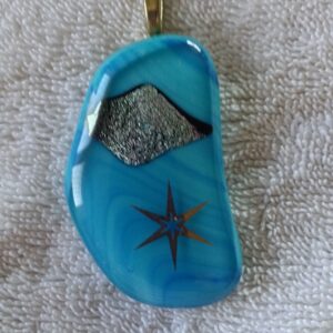 Organic Star Dichroic Pendant