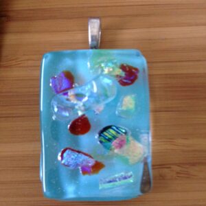 Layered Dichroic on Blue