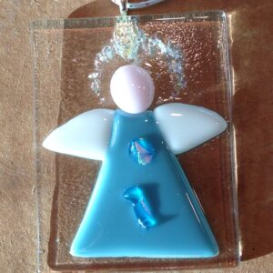 Angel Betty Glass Ornament