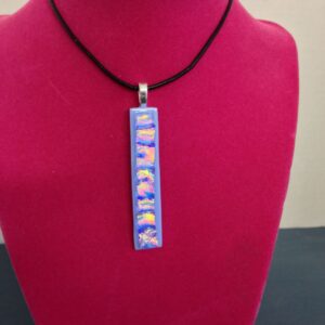 Brilliant Long Drop Dichroic Pendant