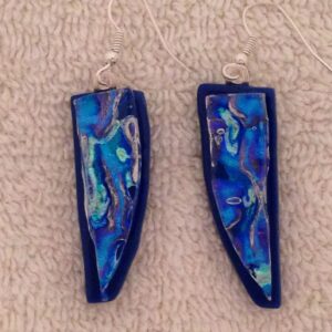 Teardrop Dichroic on Blue