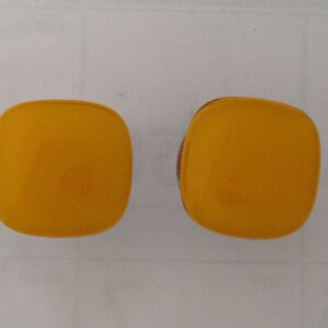 Marigold Yellow Glass Drawer Knobs