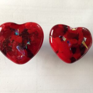 Red Heart Drawer Knobs A