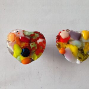 Mosaic Heart Glass Drawer