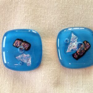 Bubble in Sky Blue Drawer Knobs