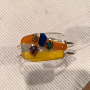 Organic Flowered Closed Bracelet