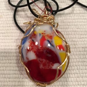 Oval Majestic Wired Pendant