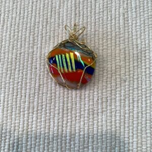 Splashes Of Color Wired Pendant
