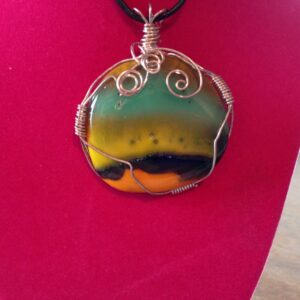 Sand Hills Glass Wired Pendant
