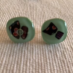 Bubbles in Light Green Drawer Knobs